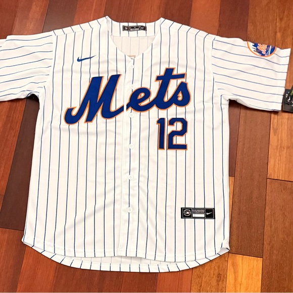 Francisco Lindor New York Mets Stitched MLB Jersey - Picture 1 of 8